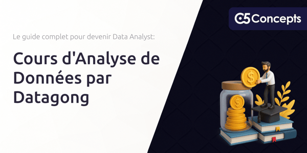Cours d'Analyse de Données par Datagong: Le guide complet pour devenir Data Analyst