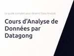 Cours d'Analyse de Données par Datagong: Le guide complet pour devenir Data Analyst